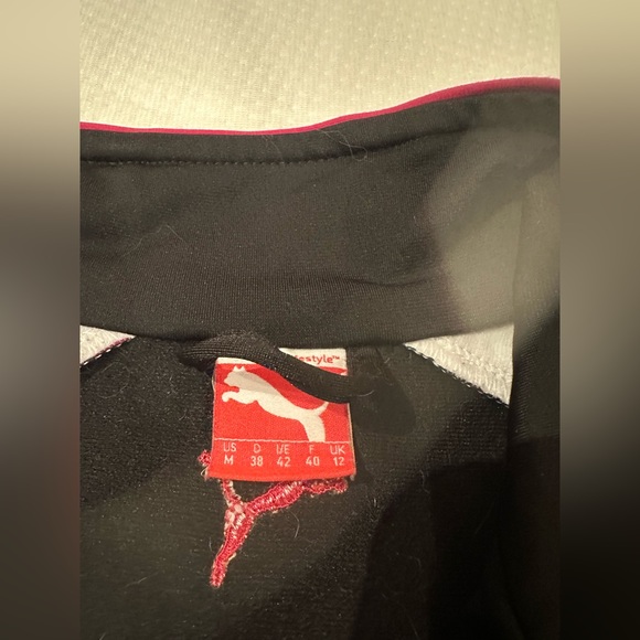 PUMA Black Full-zip Sweater - Picture 3 of 3